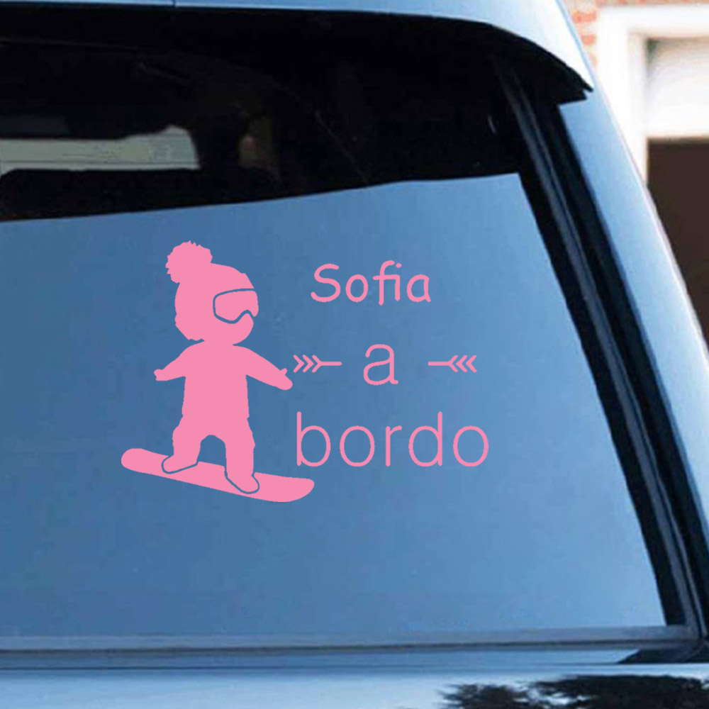 1pc vinil bebê a bordo colorid - Home Decor Wall Stickers avaliação e preço
