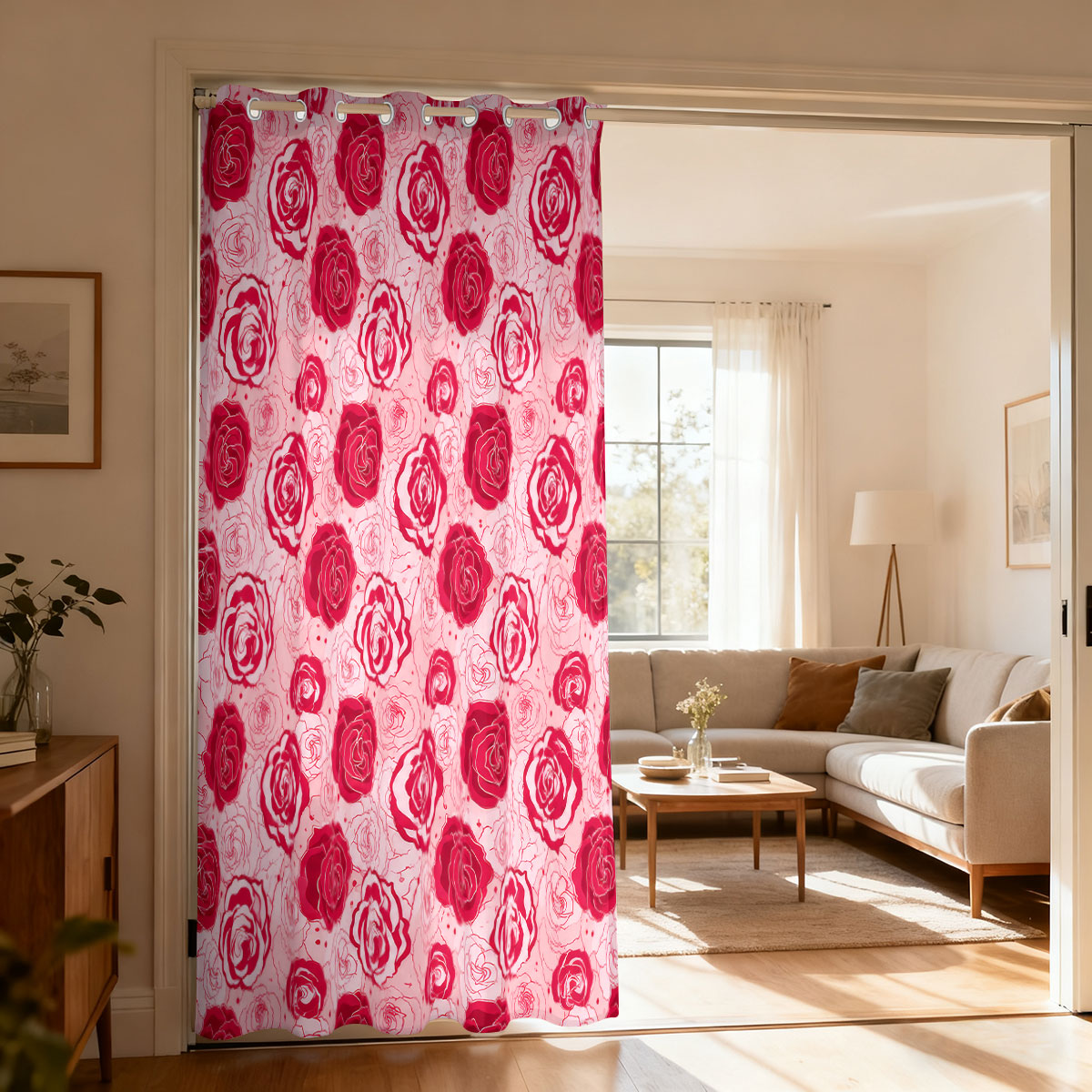 1 peça Cortina Decorativa de P - Home Decor Curtain avaliação e preço