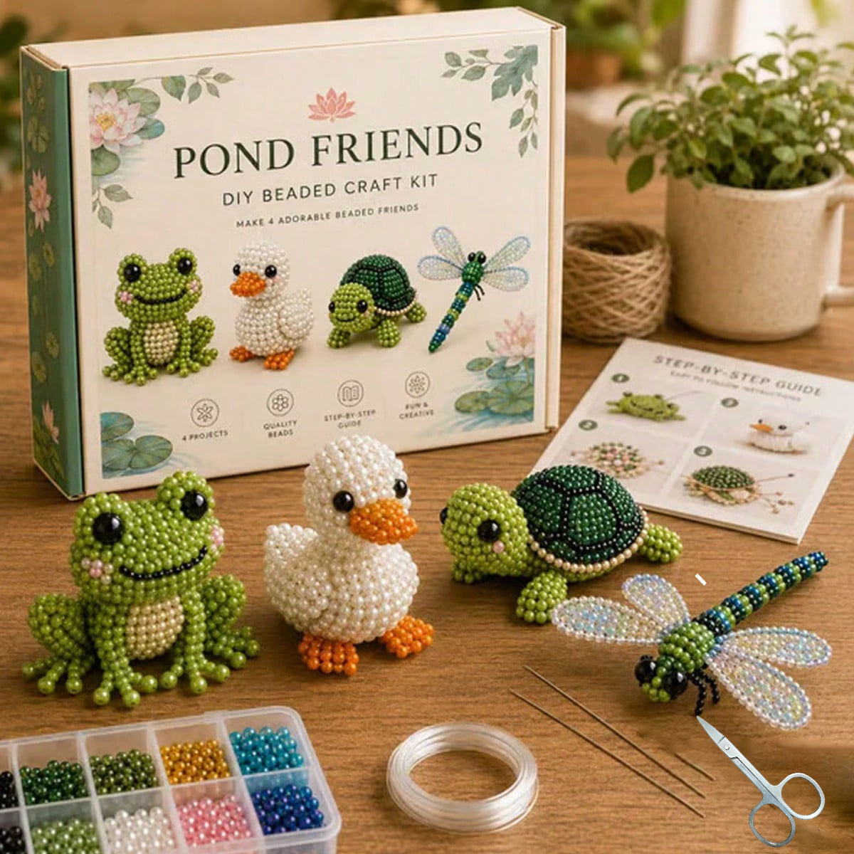 Mini Kit DIY de Animais em 3D  - Home Decor Etsy avaliação e preço