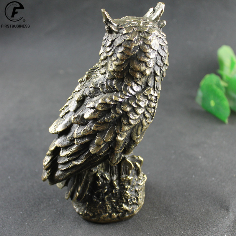 Bronze antigo coruja grande es - Home Decor On Sale avaliação e preço