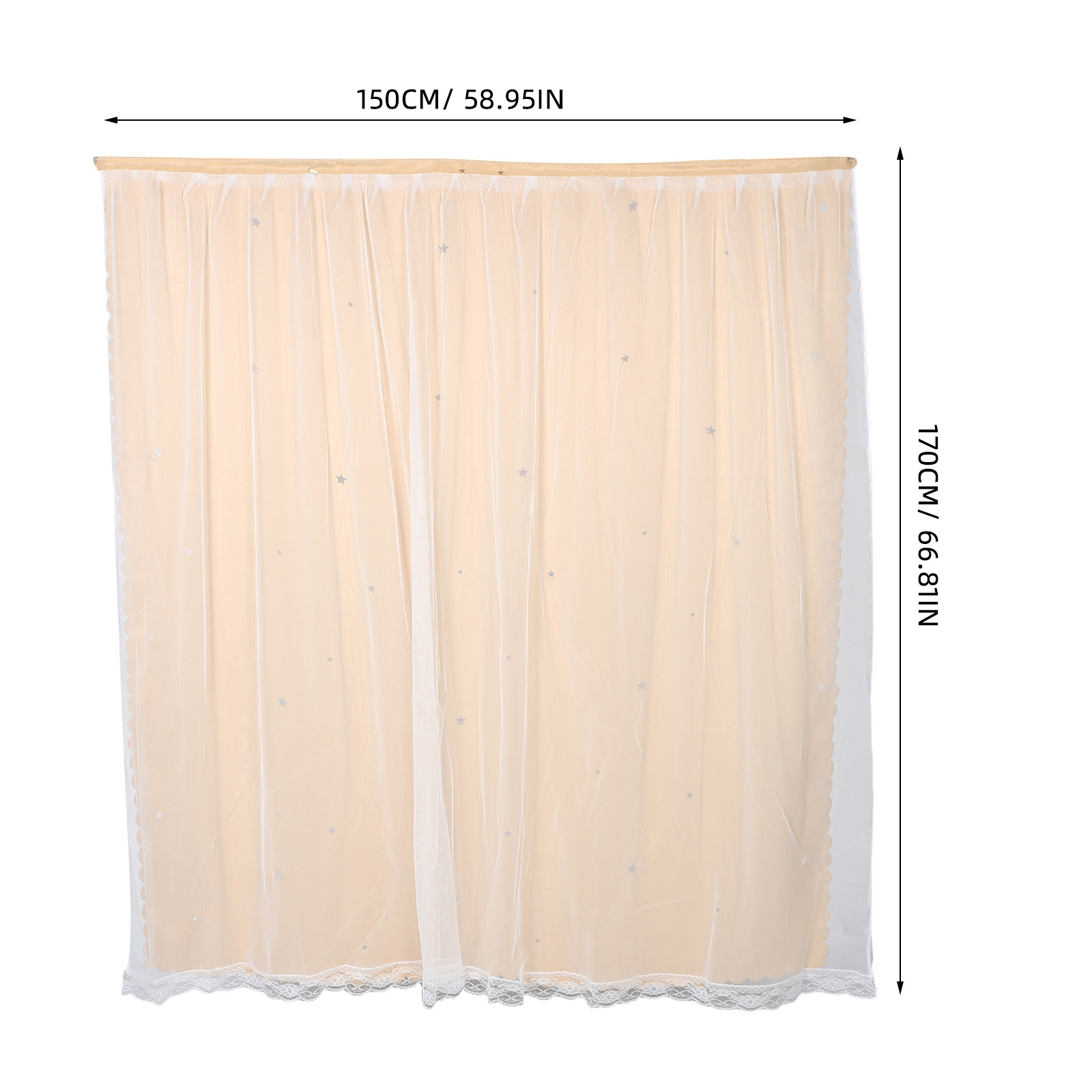 Cortinas Blackout com Padrão S - Home Decor Curtain avaliação e preço