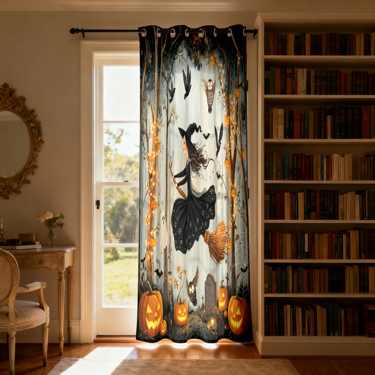 1PC Cortina de Laço Único com  - Home Decor Curtain avaliação e preço