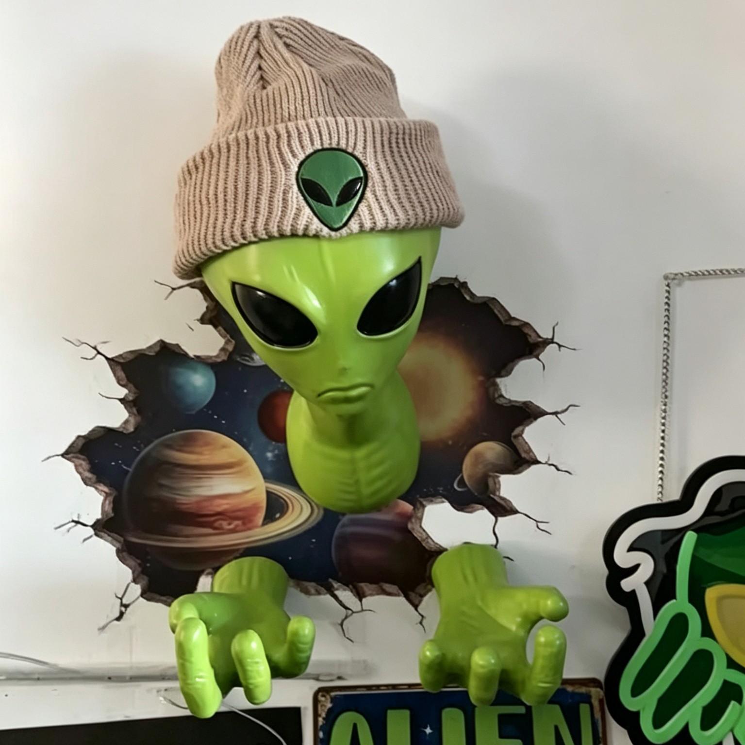 1 Pingente Alienígena Verde, E - Home Decor Etsy avaliação e preço