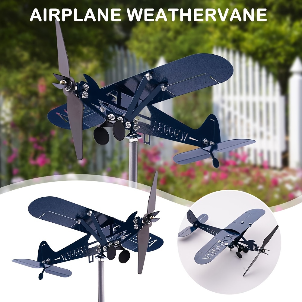 Metal Avião Weathervane 3D Pip - Home Decor Etsy avaliação e preço