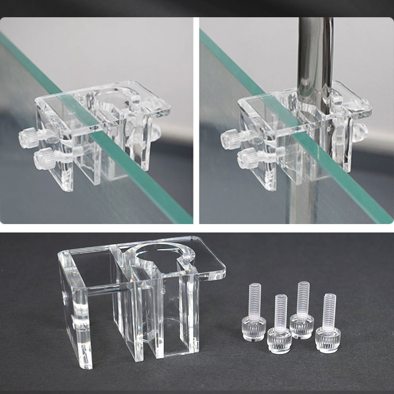 Acrílico Water Pipe Grampos pa - Terrarium Glass Bottle avaliação e preço