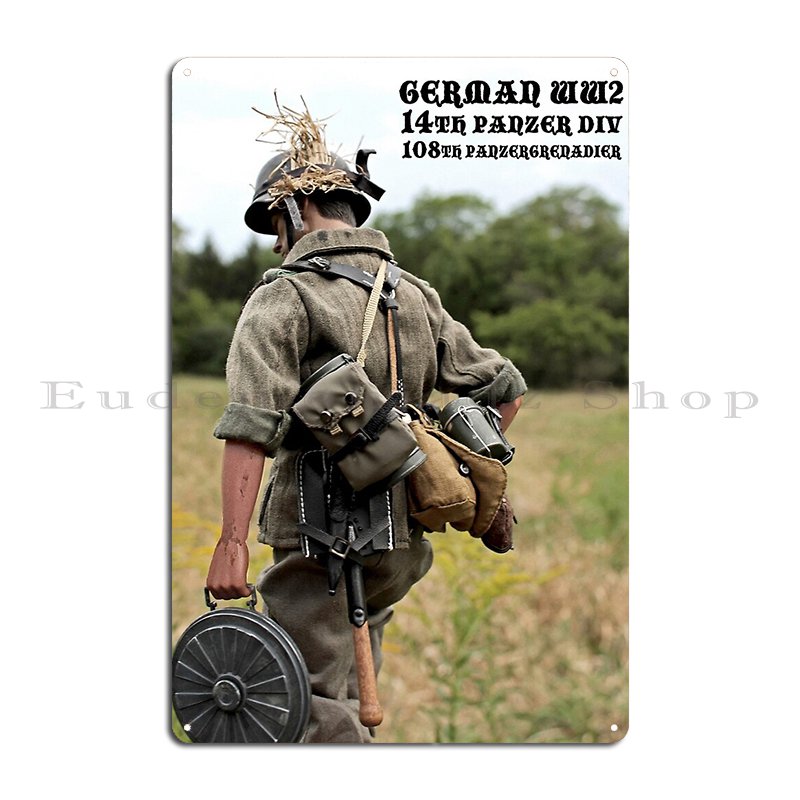 Ww2 panzergrenadier alemão com - Germany Home Decor avaliação e preço