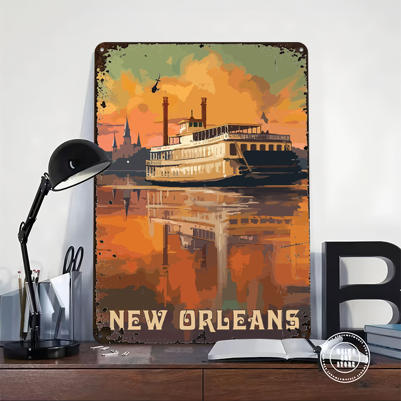 Pôsteres impressos de viagem p - Home Decor New Orleans avaliação e preço