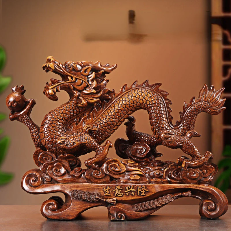 Lucky Dragon Ornamentos para a - Home Decor On Sale avaliação e preço