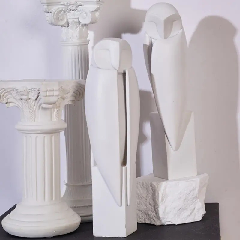 Minimalista coruja estátua esc - Home Decor On Sale avaliação e preço