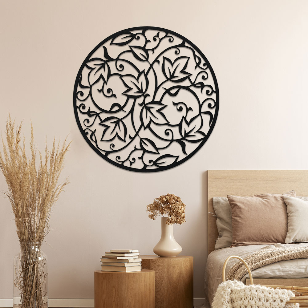 Arte de parede de mandala de m - Home Decor Yoga avaliação e preço